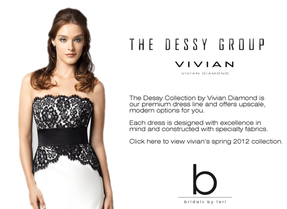 co-branded landing page - rotating ads: bridalsbylori.com